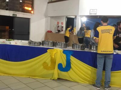 A 1Âª Macarronada da Jornada Jovem de Rio Bonito do IguaÃ§u, foi um verdadeiro sucesso